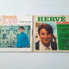 Discos de vinilo: HERVE VILARD SINGLES. Lote 122953422