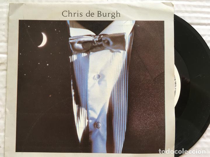 Discos de vinilo: 7 SINGLE-CHRIS DE BURGH-I LOVE THE NIGHT - Foto 1