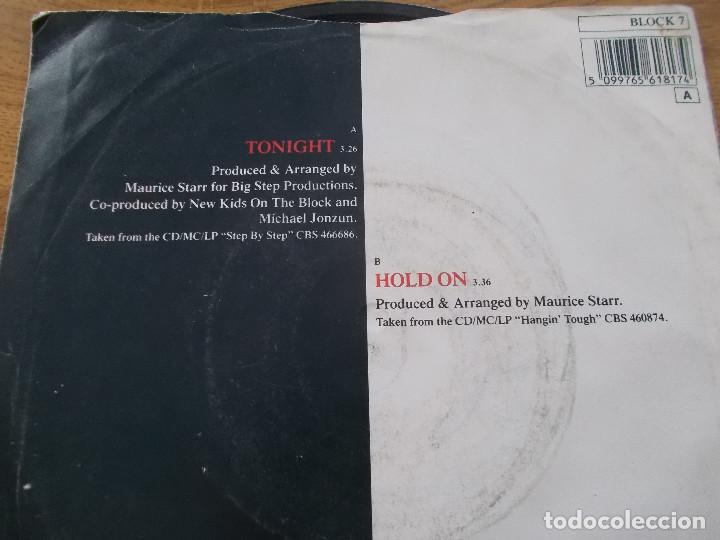 Discos de vinilo: NEW KIDS ON THE BLOCK.  TONIGHT - Foto 2