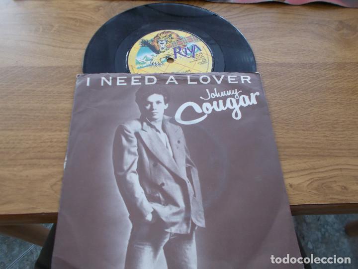 Discos de vinilo: JOHNNY COUGAR . I NEED A LOVER. BORN RECKLESS - Foto 1