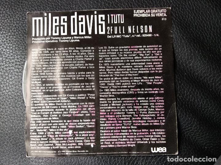 Discos de vinilo: MILES DAVIS (SN) TUTU - Foto 2