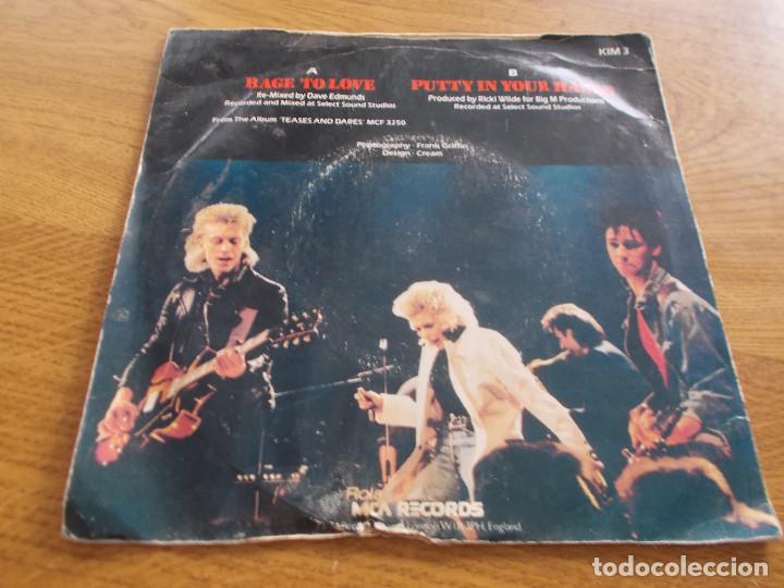 Discos de vinilo: KIM WILDE. RAGE TO LOVE. - Foto 2