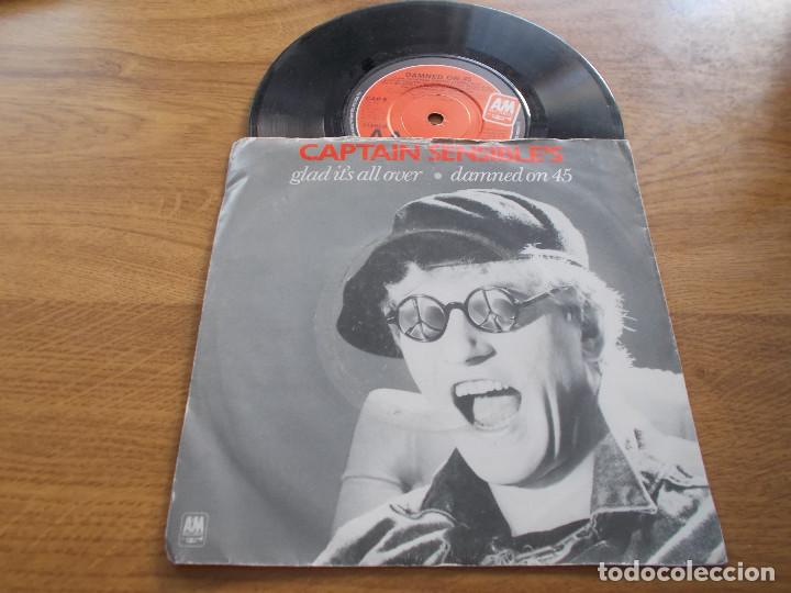 Discos de vinilo: CAPTAIN SENSIBLE&acute;S GLAD ITS ALL OVER. - Foto 1