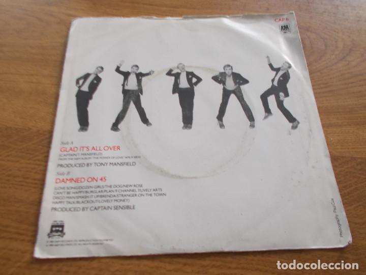 Discos de vinilo: CAPTAIN SENSIBLE&acute;S GLAD ITS ALL OVER. - Foto 2