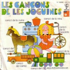 Discos de vinilo: JOSEP MARIA ESPINÀS / FRANCESC BURRULL, LES CANÇONS DE LES JOGUINES - EP REISSUE 1975. Lote 123076579