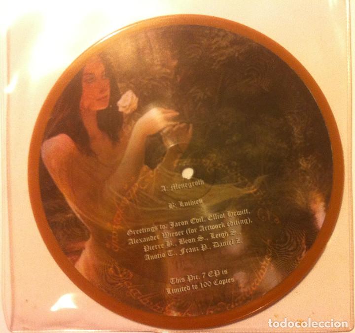 Discos de vinilo: Noldor - Menegroth/Luthien (Brown) - EP Autoedición limitada 100 copias. Edición alemana 2013 - Foto 2 - 123082631