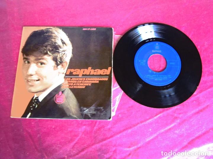 Discos de vinilo: RAPHAEL LOS JOVENES ENAMORADOS SINGLE - Foto 1