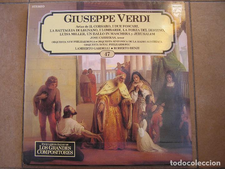 Discos de vinilo: Giuseppe Verdi &lrm;&ndash; Arias    -   PHILIPS  1981   -   LP    -   P - Foto 1