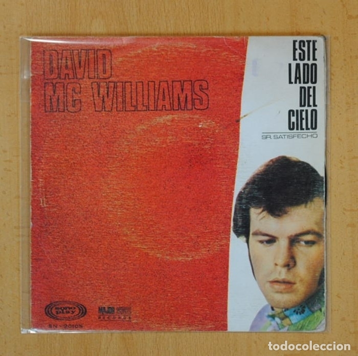 Discos de vinilo: DAVID MC WILLIAMS - ESTE LADO DEL CIELO / SR. SATISFECHO - SINGLE - Foto 1
