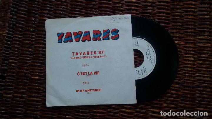 Discos de vinilo: SINGLE (VINILO) DE TAVARES  A&Ntilde;OS 80 - Foto 1