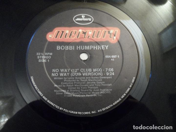 Discos de vinilo: BOBBI HUMPHREY - NO WAY - Foto 3