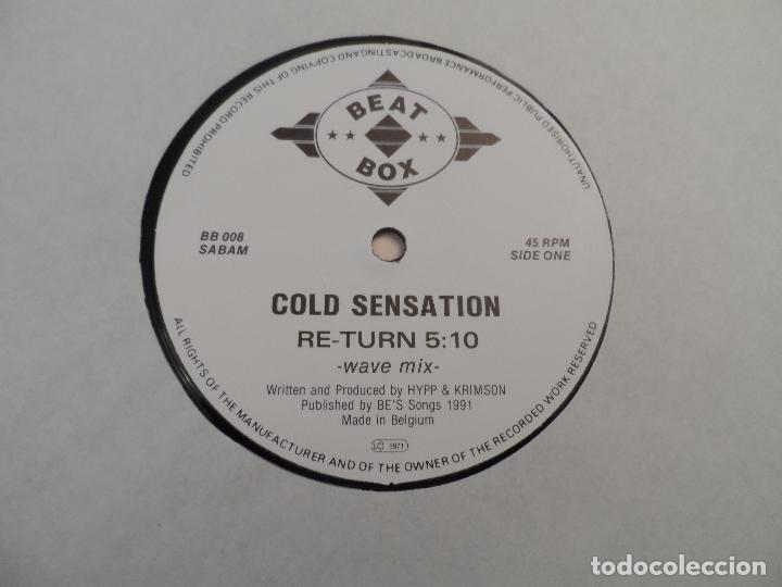 Discos de vinilo: COLD SENSATION - RE-TURN - Foto 3