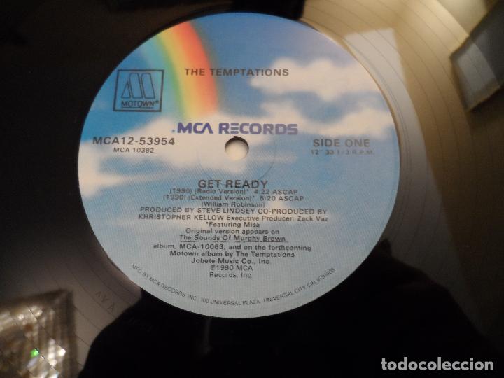 Discos de vinilo: THE TEMPTATIONS - Get ready - Foto 3