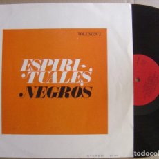 Discos de vinilo: JAUME ARNELLA - ESPIRITUALES NEGROS 1 - LP CON INSERTO 1972 - BARLOVENTO. Lote 123157803