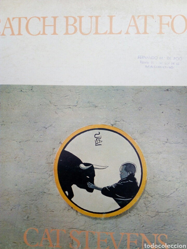 Discos de vinilo: CAT STEVENS LP CATCH BULL AT FOUR - Foto 1