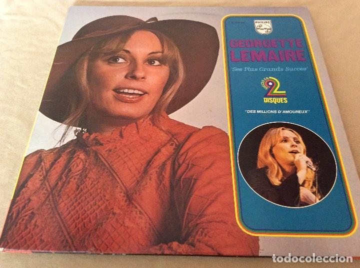 Discos de vinilo: Georgette lemaire. Ses plus grands succes. 2lp. Philips. - Foto 1