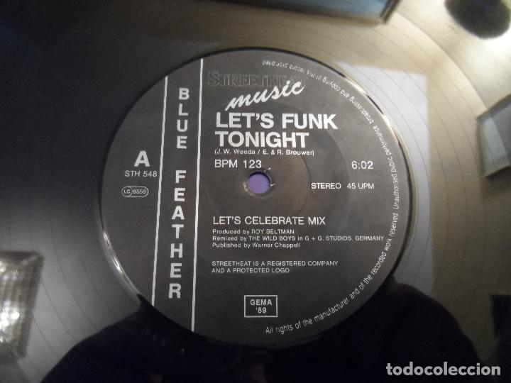 Discos de vinilo: BLUE FEATHER - LETS FUNK TONIGHT - Foto 3