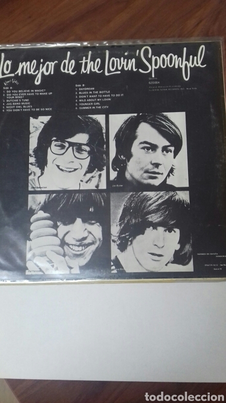 Discos de vinilo: Lovin Spoonful, lo mejor. 1.967 - Foto 2