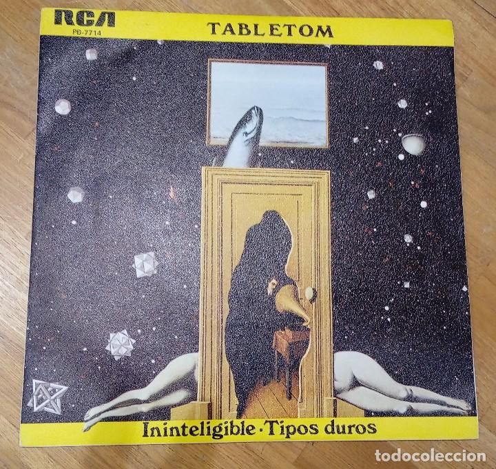Vinyl-Schallplatten: TABLETOM- ININTELIGIBLE * TIPOS DUROS - SG PROMO - ED ESPA&Ntilde;OLA 1980