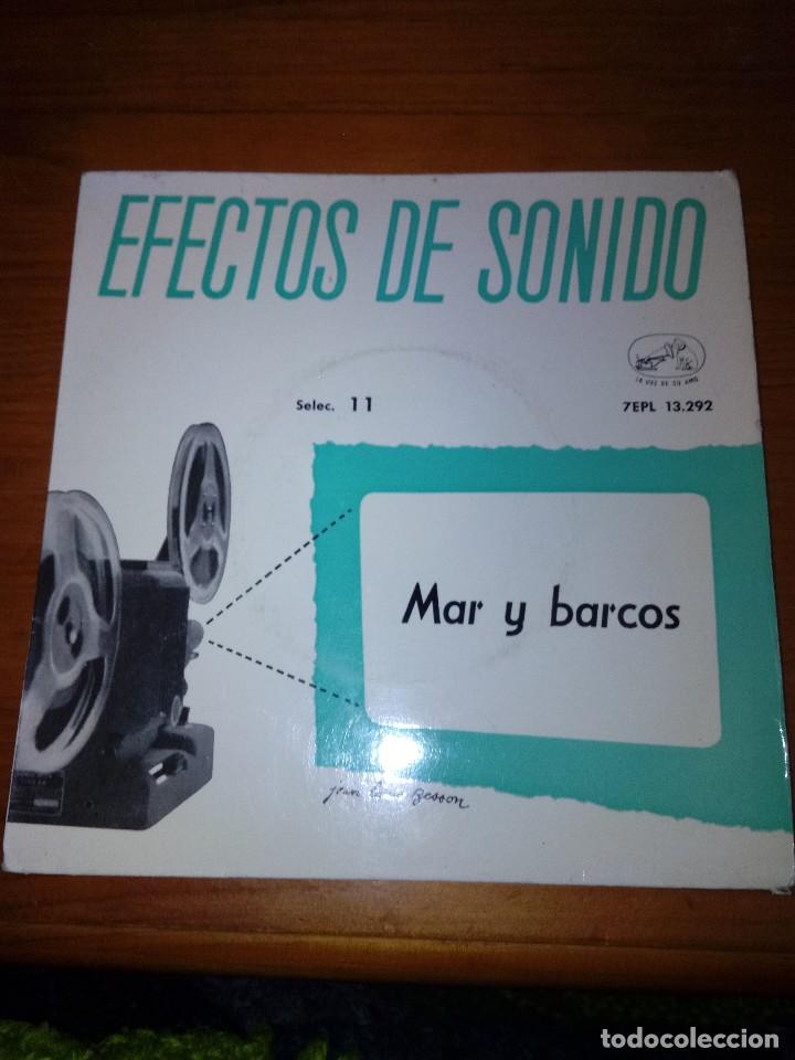 Discos de vinilo: EFECTOS DE SONIDO. MAR Y BARCOS. MB3 - Foto 1