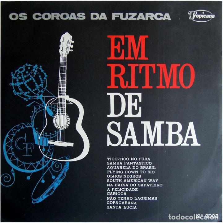 Disques de vinyle: Os Coroas Da Fuzarca &ndash; Em Ritmo De Samba - Lp Brazil 1967 - Tropicana N.&ordm; 3003