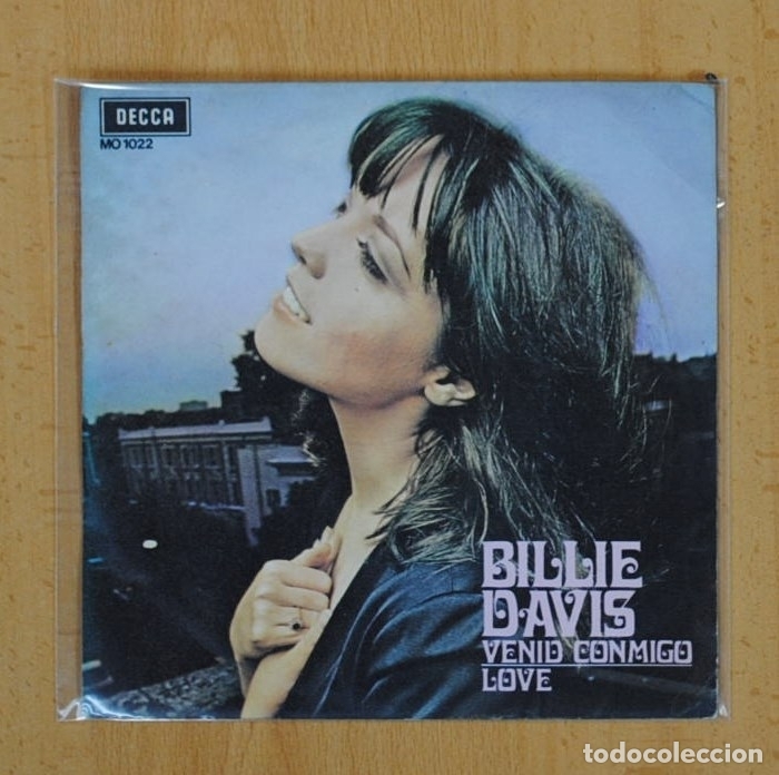 Discos de vinilo: BILLIE DAVIS - VENID CONMIGO / LOVE - SINGLE - Foto 1