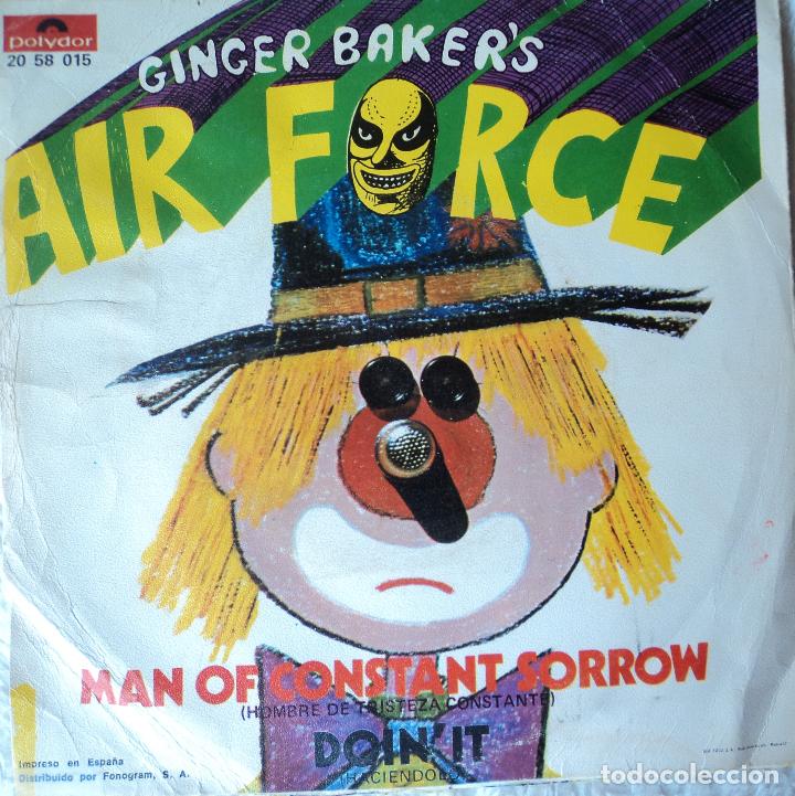 Discos de vinilo: Ginger Bakers - Air Force - Edici&oacute;n de 1970 de Espa&ntilde;a - Foto 2