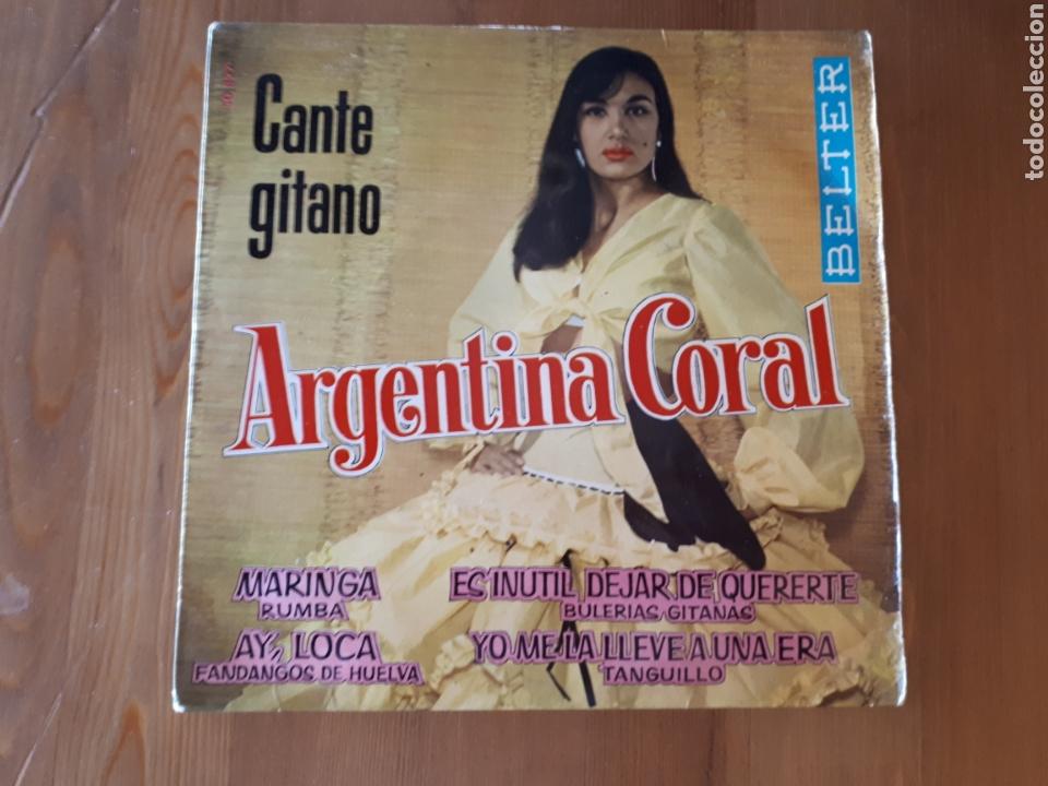 Discos de vinilo: Argentina Coral. Cante gitano. - Foto 1
