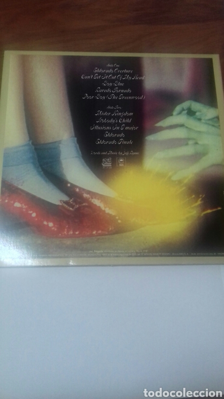 Discos de vinilo: Electric Light Orchestra. Eldorado. 1.978 - Foto 2