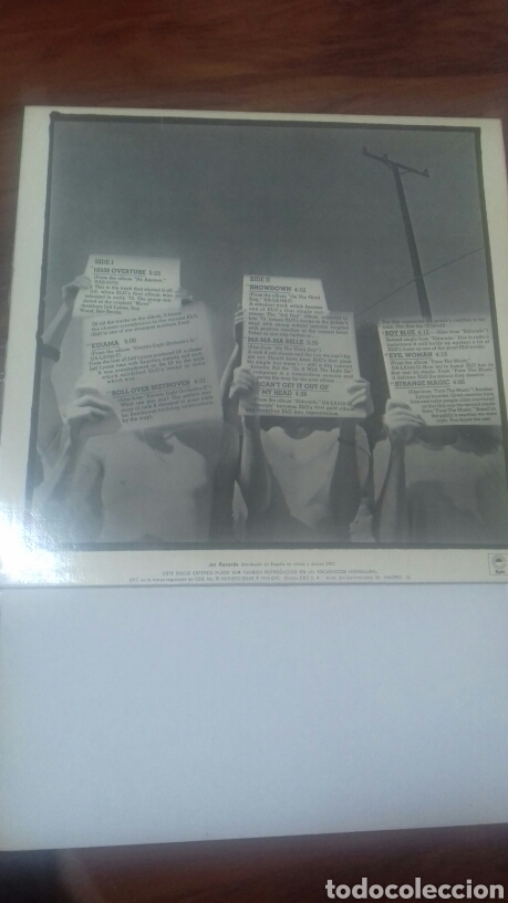 Discos de vinilo: Electic Light Orchestra. Ol&eacute; Elo. 1.978 - Foto 2
