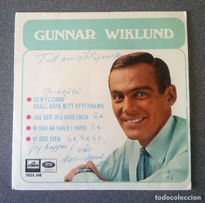 Discos de vinilo: Single Ep Gunnar Wiklund - Foto 1