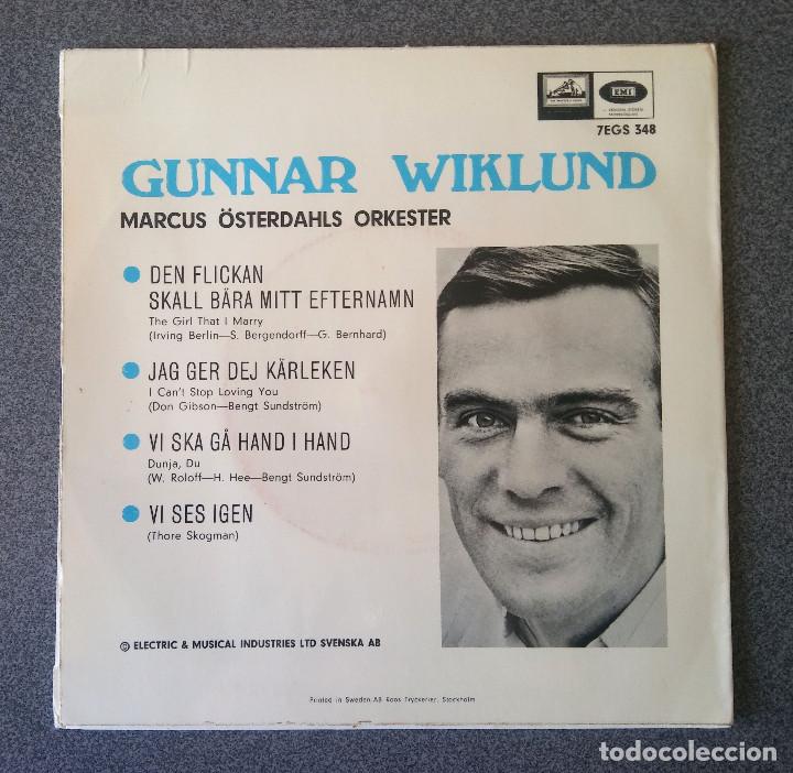 Discos de vinilo: Single Ep Gunnar Wiklund - Foto 2