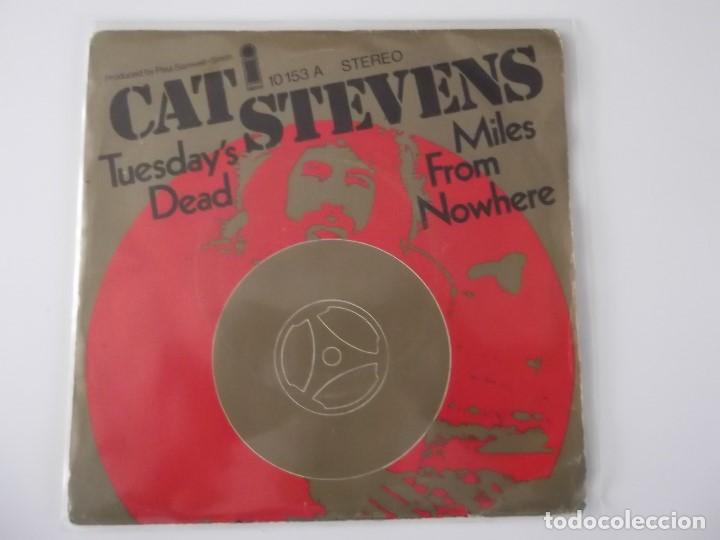 Discos de vinilo: CAT STEVENS - Tuesdays dead / Miles from nowhere - Foto 1