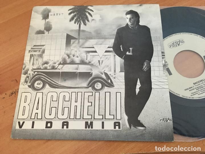 Discos de vinilo: BACHELLI (VIDA MIA) SINGLE ESPA&Ntilde;A 1987 (EPI12) - Foto 1