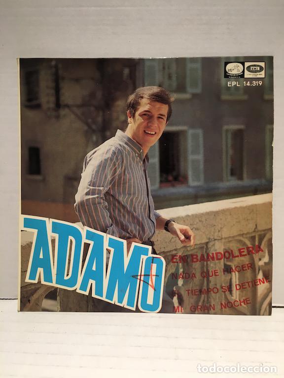 Discos de vinilo: SINGLE DE ADAMO A&Ntilde;OS 60 - Foto 1