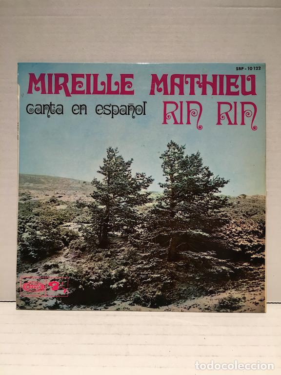 Discos de vinilo: SINGLE DE MIRELLE MATHIEU A&Ntilde;OS 60 - Foto 1