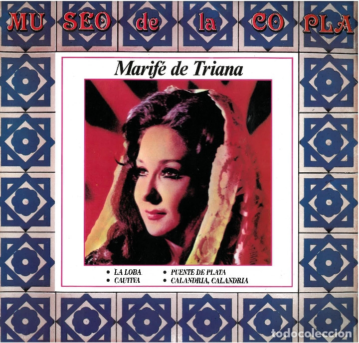 Discos de vinilo: MARIF&Eacute; DE TRIANA - MUSEO DE LA COPLA - 1988 - LP - Foto 4