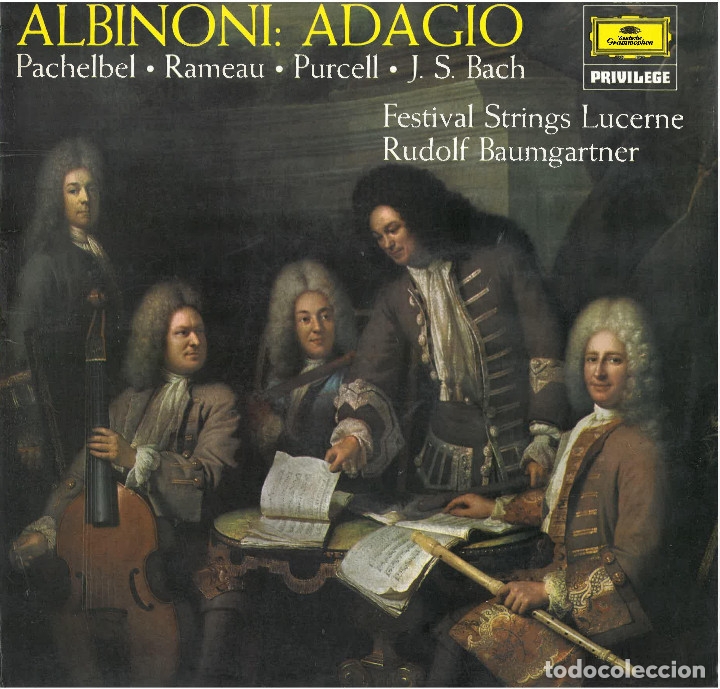 Discos de vinilo: ALBINONI - ADAGIO - 1984 - LP - Foto 1