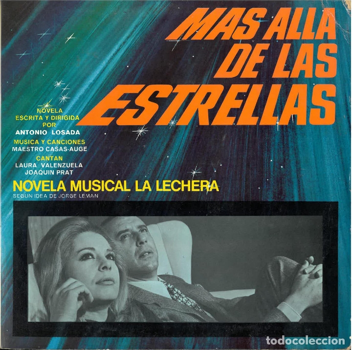 Discos de vinilo: MAS ALLA DE LAS ESTRELLAS - NOVELA MUSICAL LA LECHERA - 1970 - LP