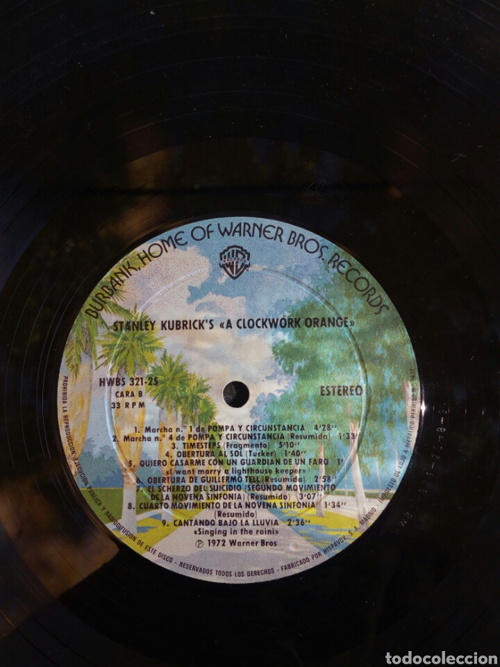 Discos de vinilo: LP STANLEY KUBRICKS A CLOCKWORK ORANGE - Foto 2