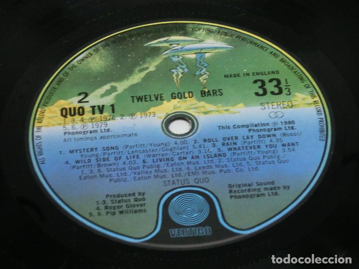 Discos de vinilo: LP - STATUS QUO - 12 GOLD BARS - 1980 - Foto 8