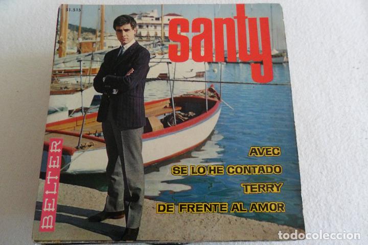 Discos de vinilo: SANTY - AVEC +3 EP 1965 - Foto 1