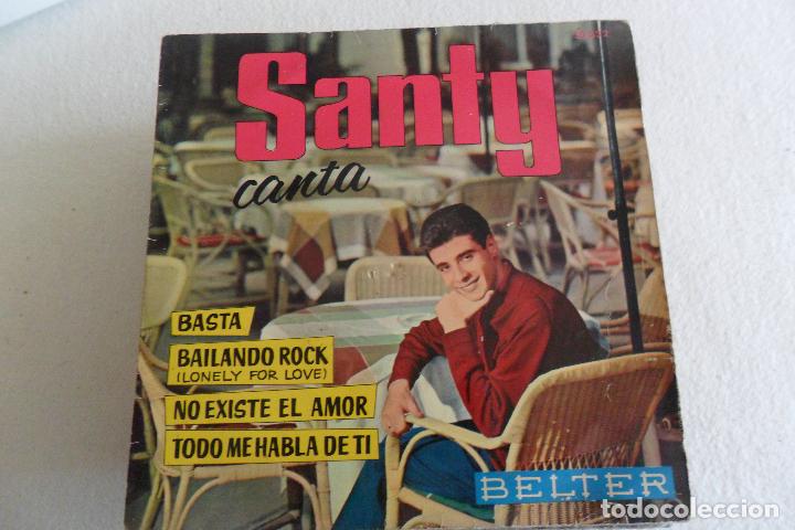 Discos de vinilo: SANTY - BASTA +3 EP 1961 - Foto 1