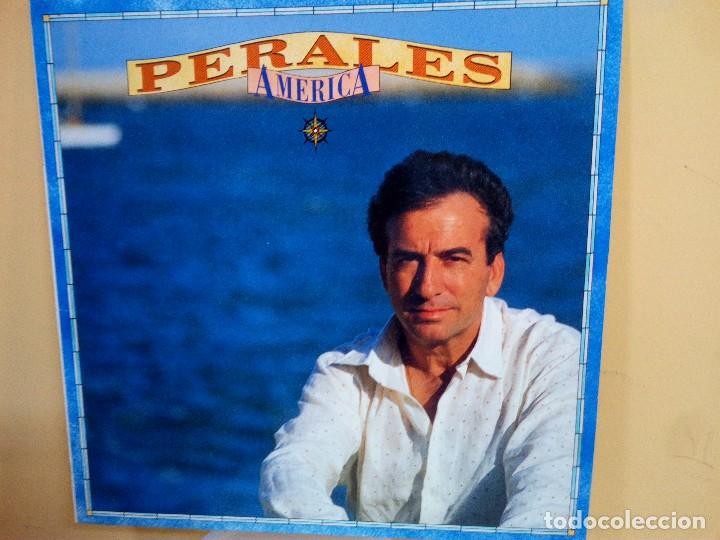 Discos de vinilo: PERALES AMERICA LP COMO NUEVO - Foto 1