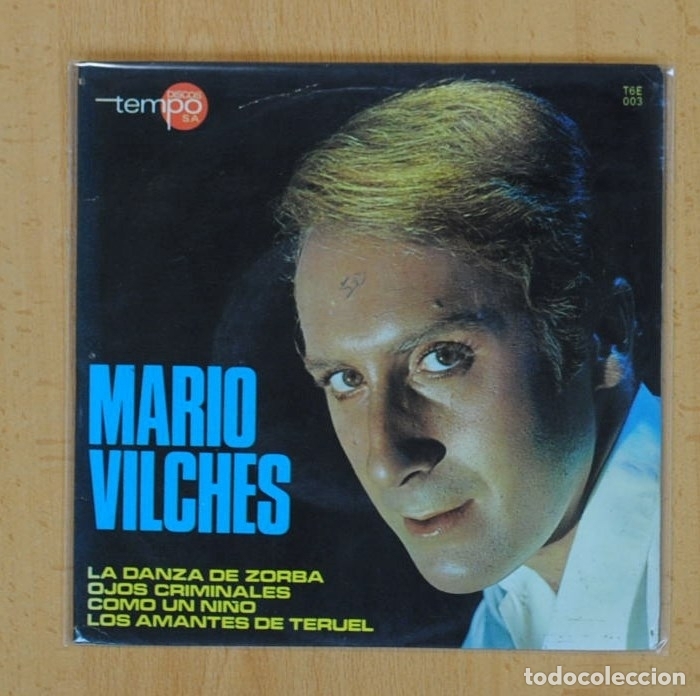 Discos de vinilo: MARIO VILCHES - LA DANZA DE ZORBA + 3 - EP - Foto 1