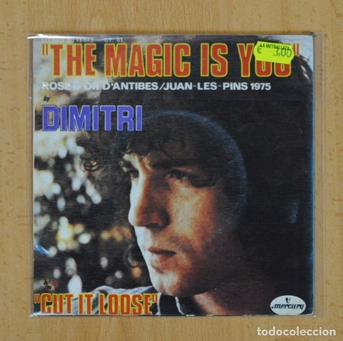 Discos de vinilo: DIMITRI - THE MAGIC IS YOU / CUT IT LOOSE - SINGLE - Foto 2