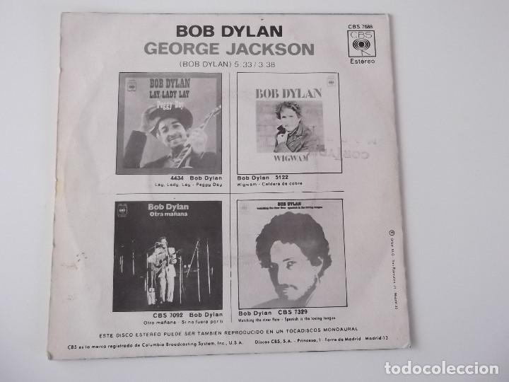 Discos de vinilo: BOB DYLAN - George Jackson - Foto 2