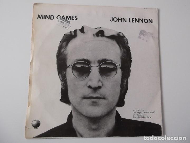 Discos de vinilo: JOHN LENNON - Mind games / Meat city - Foto 2