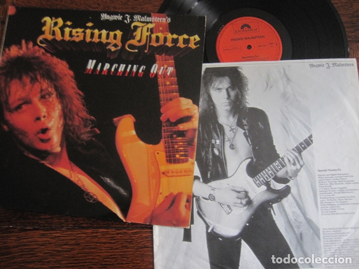 Yngwie Malmsteen Rising Force Marching Out Buy Vinyl Records Lp Heavy Metal Music At Todocoleccion 123580255