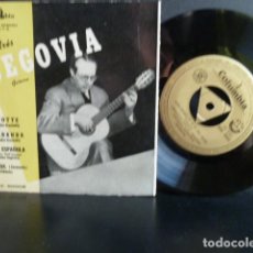 Discos de vinilo: ANDRES SEGOVIA -DISCO 4 TEMAS. Lote 123898019